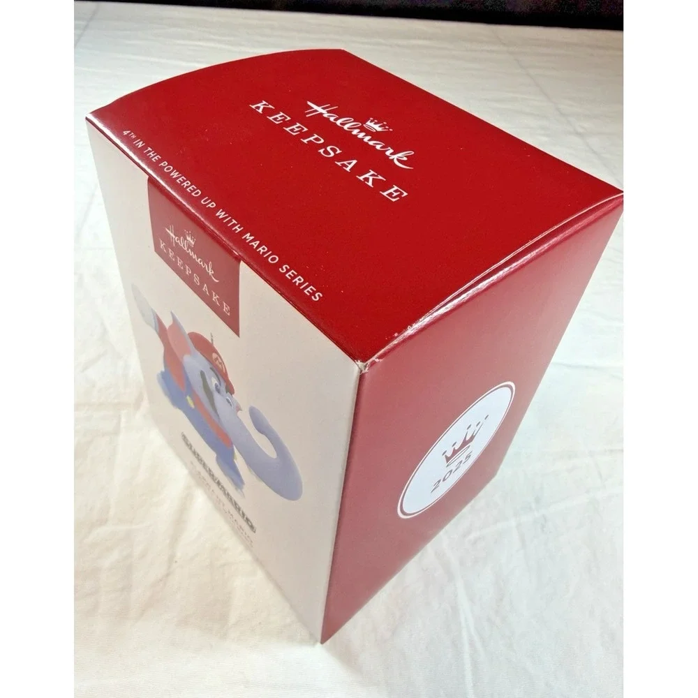 Hallmark Keepsake‎ 2025 Elephant Mario SuperMario Ornament New in Box